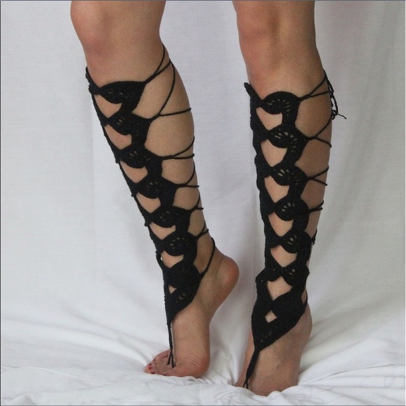 ⛱ 2 for 15$ White Barefoot sandals - Picture 3 of 3