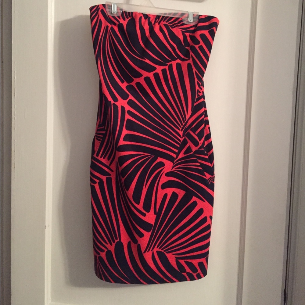 Veronica M strapless dress