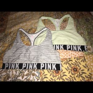Victoria Secret's Pink Sport Bras (Bundle)