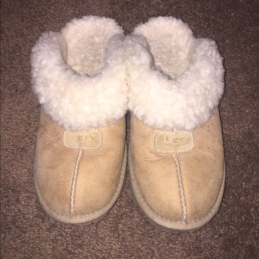 Well loved UGG slippers