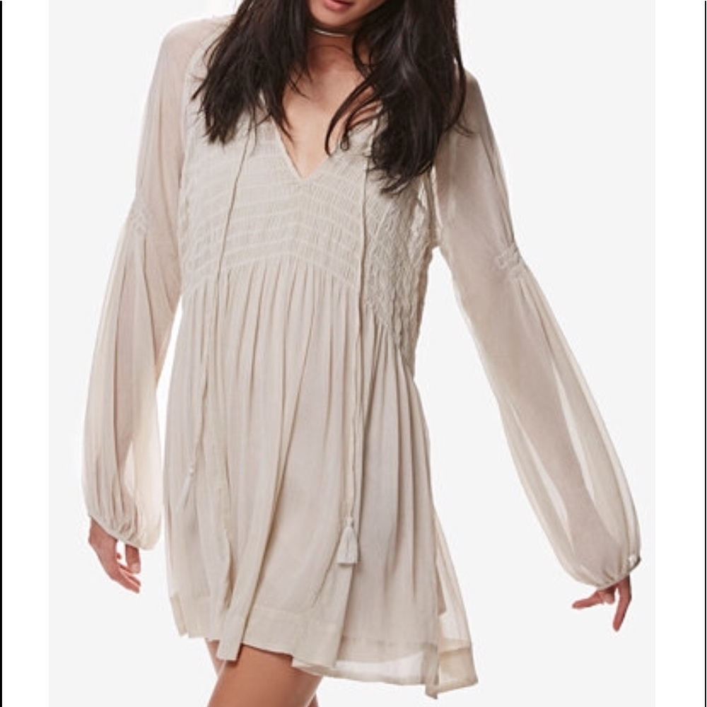 Free People Lini Smocked Dress