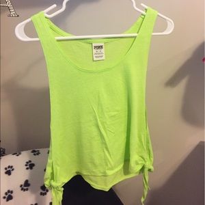 Victoria's Secret PINK cut out shirts