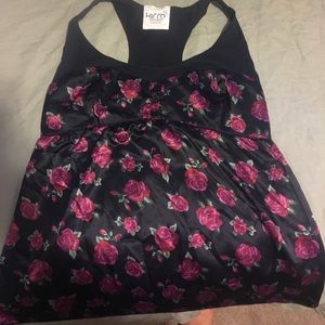 Flower tank top