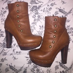 UGG Brown Leather Boots