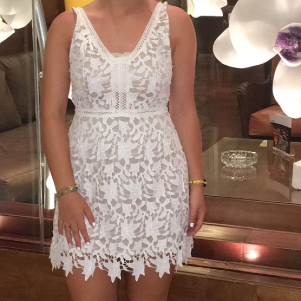 White Lace Dress