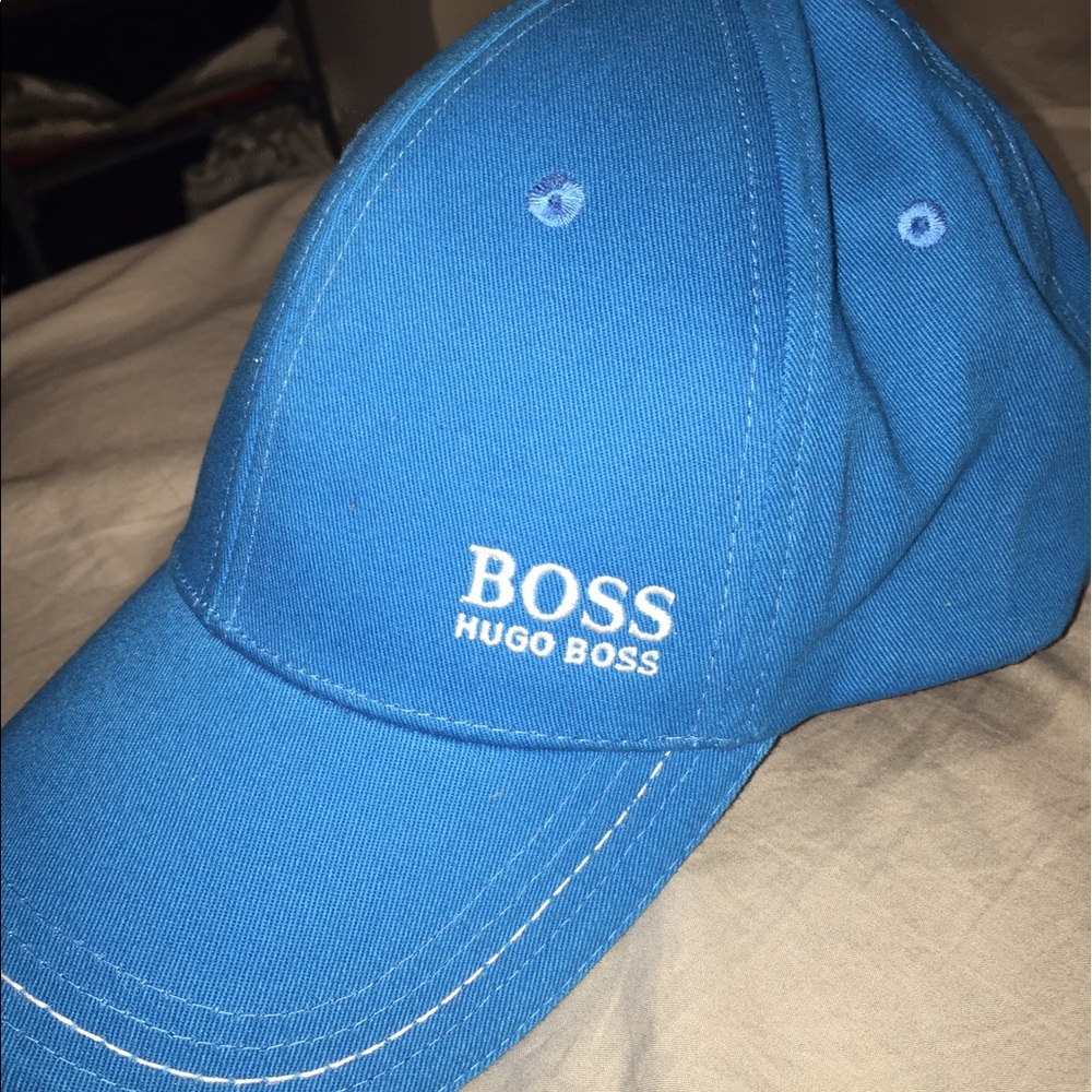 Hugo Boss baseball cap Used Light Blue/acqua
