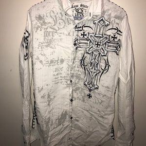 Raw State graphic Button Up