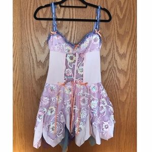 Leg Avenue Boho/Festival Fairy Costume w/Tiara M