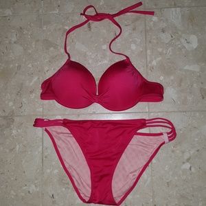 Victoria's secret pink Bikini 36B Large