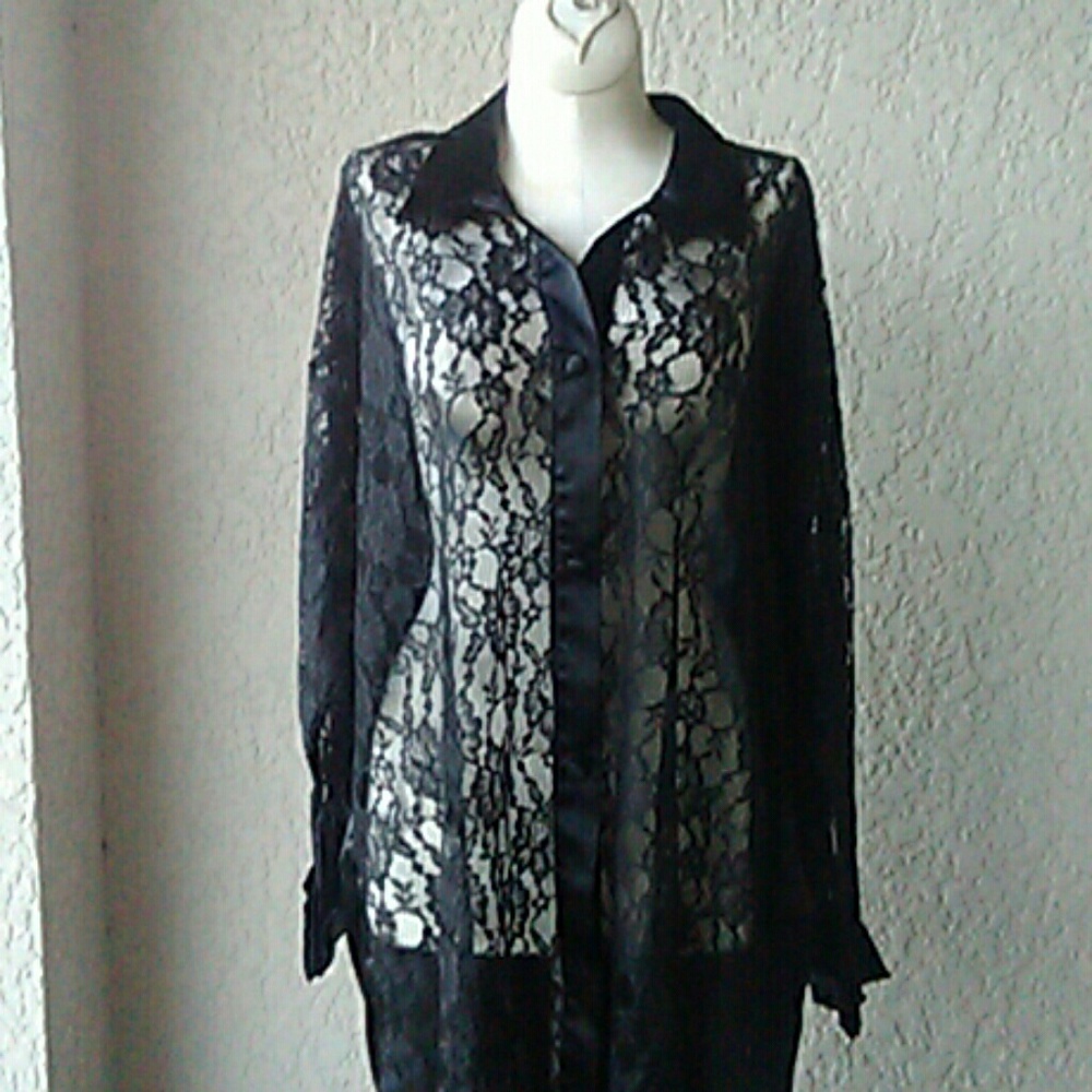 Victoria's Secret lace tunic size M/L