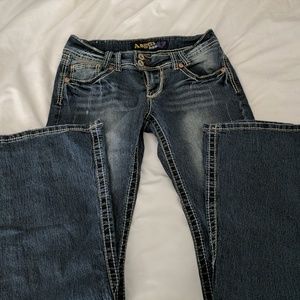 Angel flare jeans