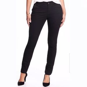 Old Navy Women's skinny mid rise Khakis sz 4 tall