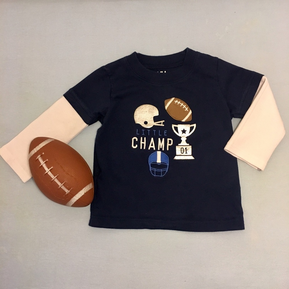 Little Champ long sleeve T