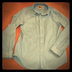 Men's Express 1MX Fitted Dress Shirt