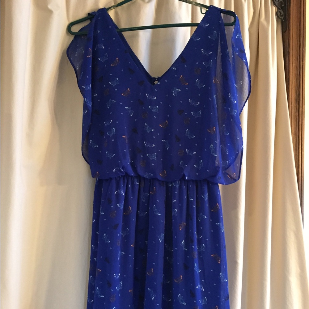 *******SOLD*********Candie's size L blue dress.