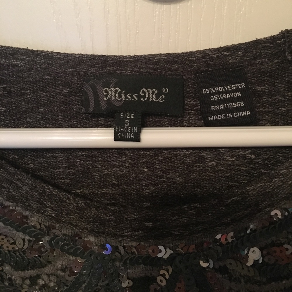 Miss Me Short Sleeve Shirt - Picture 2 of 3