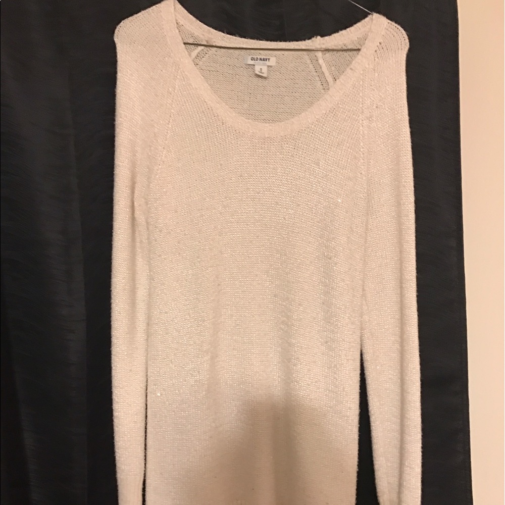 Oversized White Sweater-Excellent Condition