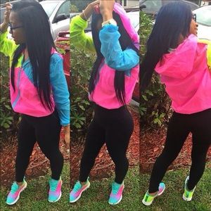 90's Colorful Windbreaker (amourjayda)