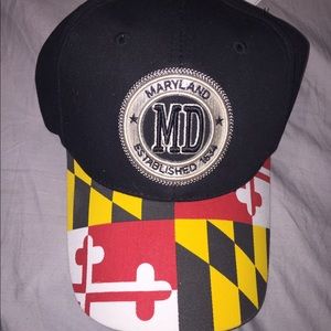 Maryland Logo Baseball Cap New with tags