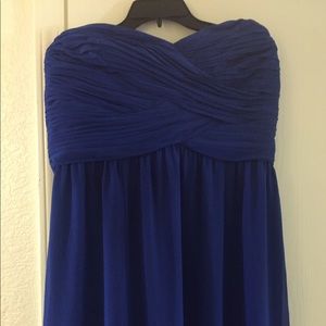 Ralph Lauren Royal Blue Floor Length Dress