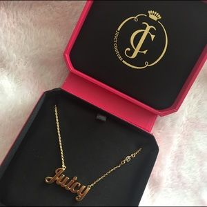 Juicy Couture "Juicy Gold Necklace
