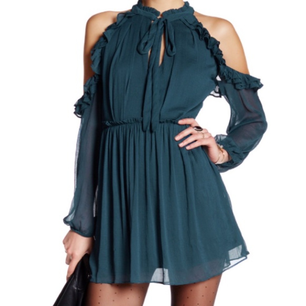 Free People Open Shoulder Dress