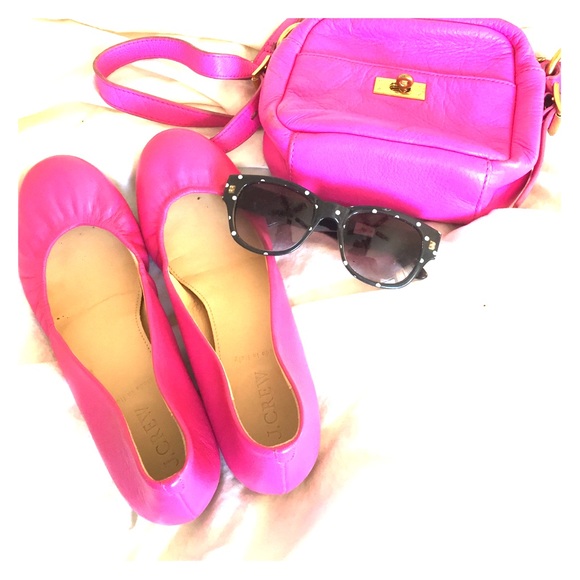 J. Crew Shoes - J Crew Cece Leather Ballet Flats