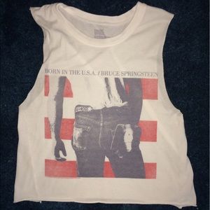 Born in the USA Bruce Springsteen Cut Off T-Shirt