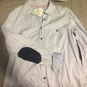 Linen button down