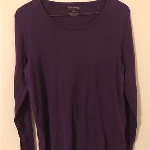 Purple Long Sleeve Shirt