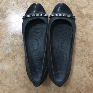 Crocs flats size 10