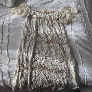 free people off the shoulder dress