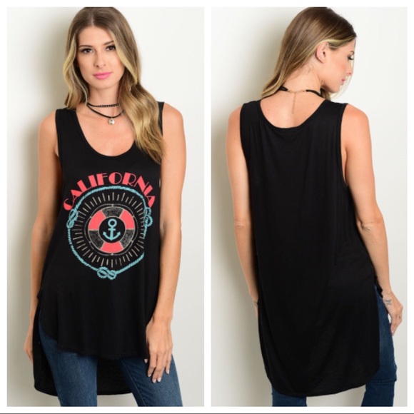 Beach / Swim Coverup Tank Top - Picture 3 of 5