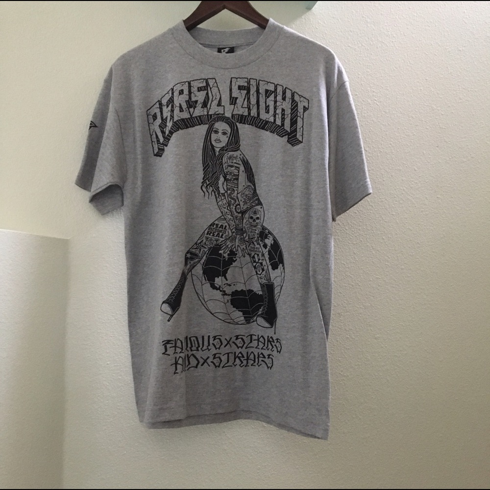 NWT Rebel 8 x Famous Stars and Straps collab