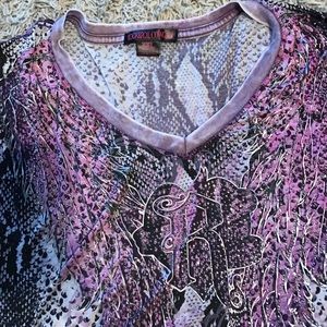 Women's Rock and Roll Cowgirl long sleeved shirt