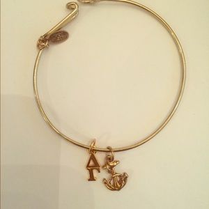 Delta Gamma Anchor Charm Bracelet