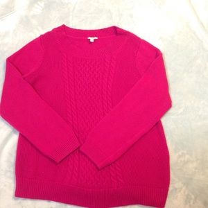 Cranberry Talbot's Sweater