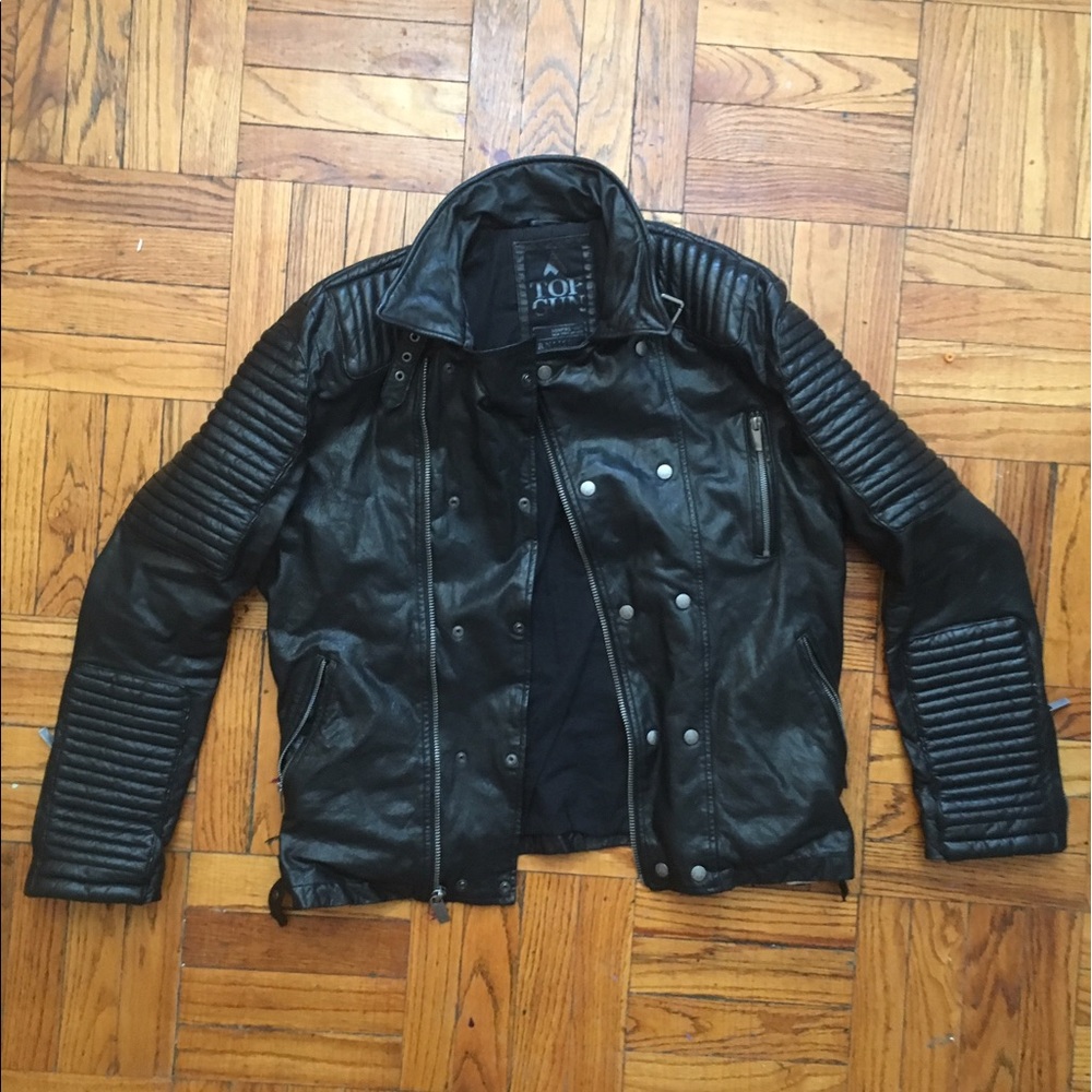 Leather jacket