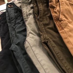 Pk of 5 Old Navy Skinny Adjuste Pants & Carters 4T