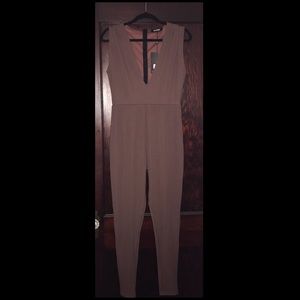 Missguided Low Cut Jumpsuit
