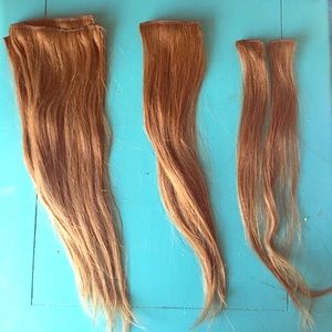Hair Extensions-Reddish brown
