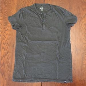 American Eagle M Dark Gray Short Sleeve