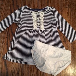 Dress and diaper cover