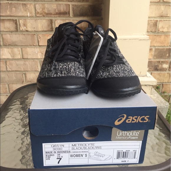 asics metrolyte black iris