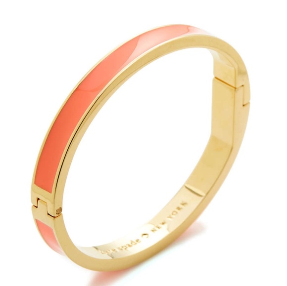 Kate Spade bangle bracelet - orange gold - Picture 3 of 4