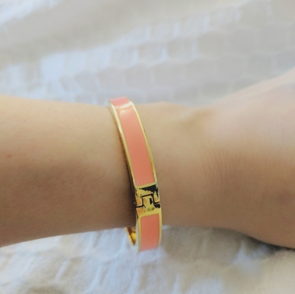Kate Spade bangle bracelet - orange gold - Picture 2 of 4