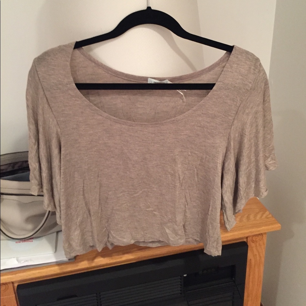 Batwing crop top urban outfitters