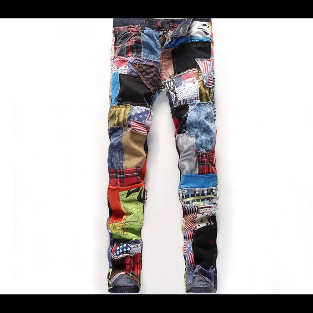 Hot 2018 men biker jeans