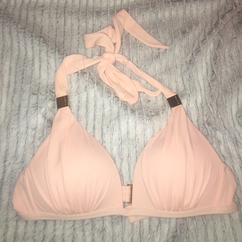 Victoria's Secret Swim Top light Pink XS NWOT