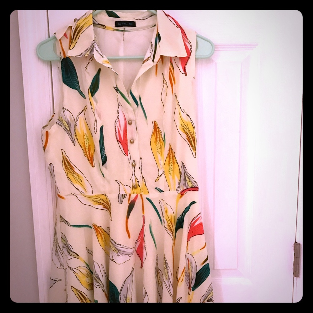 Floral summer dress